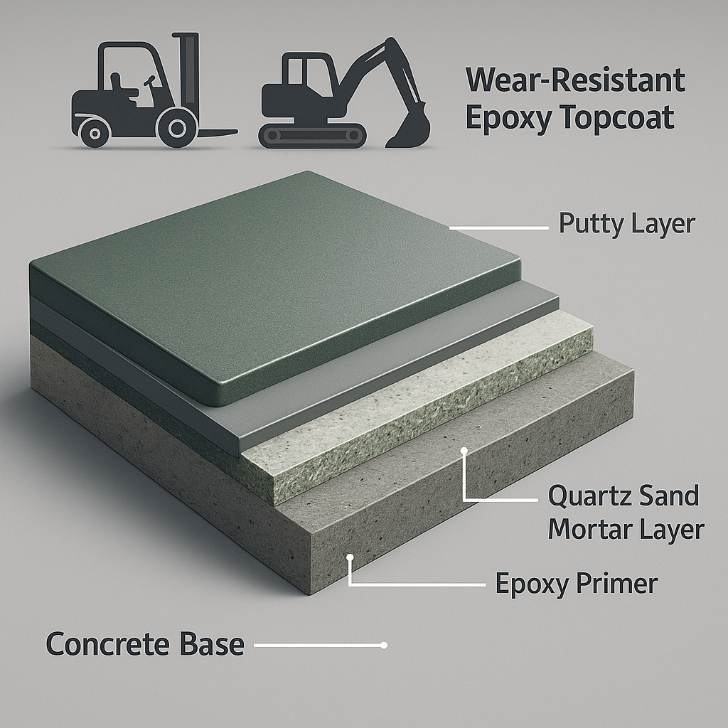 industrial epoxy paint solution