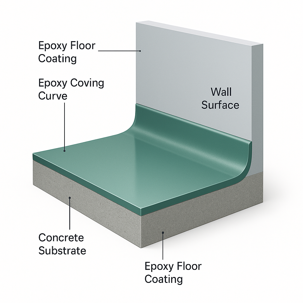 poxy coving solution
