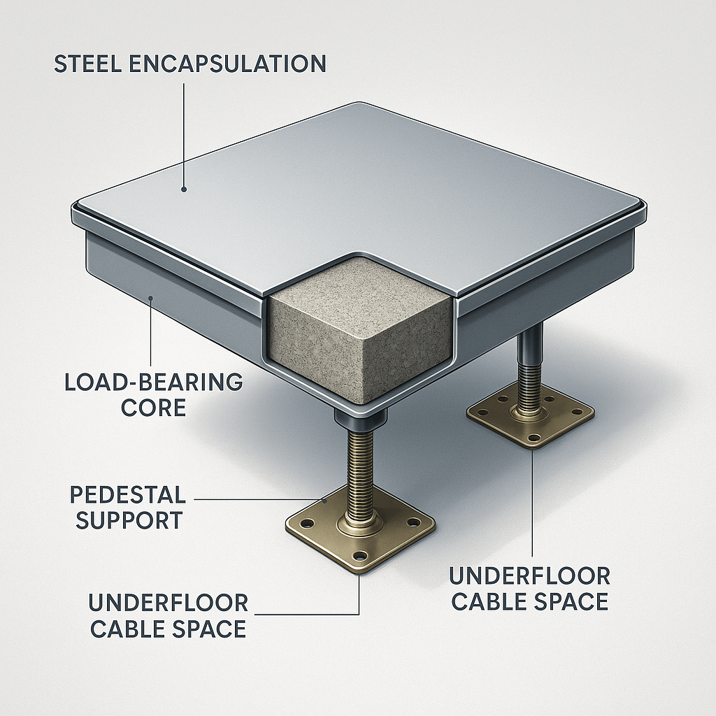 raised access flooring solution