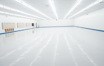 assembly area conductive tile installation