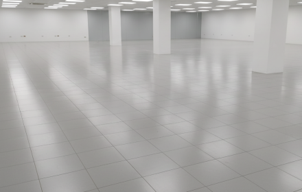 cleanroom production area esd flooring