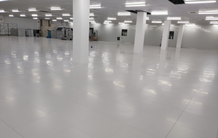 manufacturing esd tiles flooring